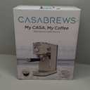 CASABREWS CM5418 Espresso Machine 20 Bar, Espresso Maker with Milk Frother Steam Wand, Stainless Steel Espresso Coffee Machine with 34oz Removable Water Tank, Gift for Mom or Dad, Gift for Him, Creamy