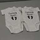 Coming Soon Baby Onesie Pregnancy Announcement Bodysuit Baby Shower & Gender Reveal - Unisex Tell You're Pregnant