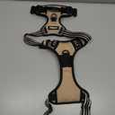 rabbitgoo Dog Harness No Pull with 2 Leash Clips, Adjustable Soft Padded, Reflective Oxford No Choke Pet Vest with Easy Control Handle for Medium Sized Dogs, Beige, M