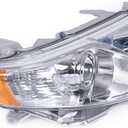 YIYIBYUS Headlights Assembly For 2012 2013 2014 Toyota Camry Projector Headlamp L LE SE XLE XSE Projector Halogen Front Head Lamps Replacement (Right Passenger Side)
