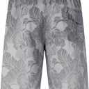 APTRO Men's Swim Trunks 9" Quick Dry Swimsuits Beach Bathing Suits Swim Board Shorts Mesh Liner T11 Grey M