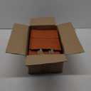 qiqee Classic Orange Gift Bag with Handles Bulk 24Pcs Paper Bags -8.3"x6"x3. 15" Party Favor Bags - Solid Color