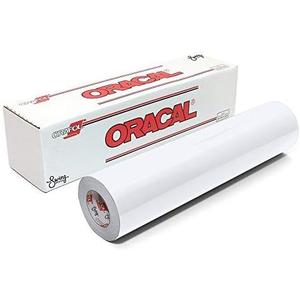ORACAL 651 Permanent Glossy Vinyl - White - 12" x 25ft