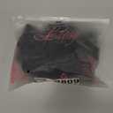 Lilosy Sexy Tie Criss Cross Plunge One Piece Thong Swimsuit High Cut Brazilian Bathing Suit (Small, Black)