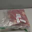 ISAENNE Designer Christmas Red Small Rectangular Tablecloth,Linen Table Cloth with Snowflakes Pattern,Wrinkle Resistant Decor Tablecloths for Dining Kitchen Thanksgiving Christmas,55"*71"-Carol C