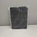 homing Rectangle Table Cloth Cover, Waterproof Polyester Elastic Fitted Tablecloth, Fits for 6 Foot Folding Tables, Washable Table Protector for Picnic, Camping, Outdoor (Black, 30" x 72")