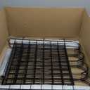 10 Panels Garden Fence Dog Fence Outdoor for Yard, 32 in (H) x 24 ft (L) Rustproof No Dig Decorative Tall Fencing Border for Dog, Rabbits, Patio Temporary Ground Stakes and Flower Vegetable Flower Bed