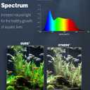 Pawfly 10 W Aquarium LED Light 20 Inch 24/7 Fish Tank Light with Full Spectrum Brilliant White Blue Red Green Lights Multi-Colored LEDs with D/N Mode Single Color Effects Timer & Adjustable Brightness
