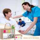 Nurse Sister Teacher Aunt Bag Set with Transparent PVC Window Gifts for Nurse Sister Teacher Aunt Gifts Stuff