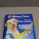 HONEY CARE All-Absorb A25 Male Dog Wrap, 50 Count, Medium, White