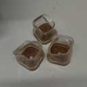 Chair Leg Floor Protectors Square, Silicone Chair Leg Protectors for Hardwood Floors, Furniture Leg Pads Caps Covers Protect Wooden Floors from Scratching 20 Pcs Large (Fit:1-1/16" to 1-5/8")