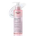 Eucerin Radiant Tone Face Cleanser Gel with 2% Exfoliating AHA Complex, Gentle Face Wash Improves Skin Clarity and Boosts Radiance, All Skin Types, 6.8 Fl Oz Bottle
