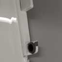 KOHLER 4636-RL-0 Cachet ReadyLatch Elongated Toilet Seat Slow Close, Soft Close Toilet Seat Quiet Lid, Contoured Grip-Tight Bumpers Installation Hardware, Apartment Essentials, White