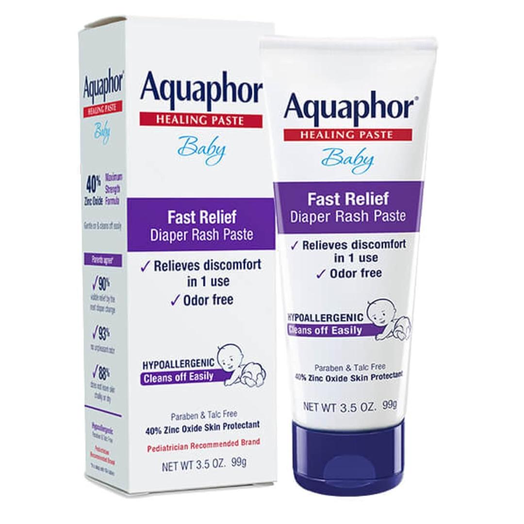 Aquaphor Baby Diaper Rash Paste - For Serious Diaper Rash and Flare-ups - 3.5 Oz. Tube (3.5 Ounce (Pack of 1))