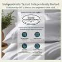 California Design Den 100% Organic Cotton Pillow Cases Queen/Standard Set of 2, Soft & Crisp Percale Weave Cotton Pillowcases (Grey)