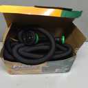 Flexi Hose Expandable Garden Hose with 8 Function Nozzle, 50FT - Lightweight Retractable Garden Hose, Water Hose - No-Kink Flexibility, 3/4 Inch Solid Brass Fittings and Double Latex Core