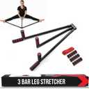 Split Machine for Flexibility with Trainer APP – Adjustable 3 Bar Leg Stretcher to Boosts Range of Motion, Leg and Groin Flexibility with Split Stretcher Machine Timer, for Martial Arts, MMA, Yoga