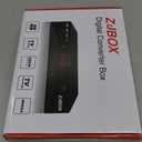 Digital TV Converter Box, ATSC Tv Tuner - ZJBOX for Analog HDTV Live 1080P with Recording&Playback,HDMI Output, Timer Setting TV Tuner Function Digital Channel Free