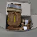 QUMY Dog Shoes , Dog Boots & Paw Protectors for Winter Snowy Day, Summer Hot Pavement, Water-Resistant in Rainy Weather, Outdoor Walking, Indoor Hardfloors Skid-Resistant Sole (Size 3: 2.0''x2.5''(W*L) (Pack of 4))