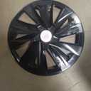 Model y Wheel Covers 19 inch, 19" Wheel Center Hub Cap Kit Compatible with Tesla Model Y Juniper Matte Black (19 inch Model y Juniper)