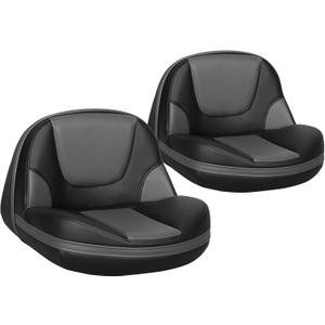 Leader Accessories Pro Casting Boat Seat Lean Pro Fishing Bass Chair 2 Pack