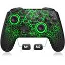 Wireless Switch Controller for Nintendo Switch/Lite/OLED Controller, Switch Controller with a Mouse Touch Feeling on Back Buttons, Extra Switch Pro Controller with Wake-up,Programmable, Turbo Function