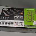 Slot Car Race Track Set Electric or Battery Powered Racing Car Track for Kids Boys, with 4 High-Speed Cars and 2 Hand Controllers,Dual Racing Game Toys for Children Age 6 7 8 Years Old