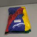 Rainbow Backdrop Curtains 107ft Bright Colorful Backdrop Covers for Unicorn Party Baby Shower Photo Booth Birthday Stage Home Events Decor 5 Panels (Rinbow)