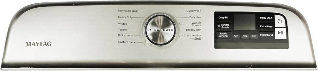 W11478524 for Whirlpool Washer Top Console