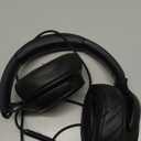 Wired Over-Ear Headphones with USB C Connector, Hi-Fi Stereo Sound, Noise-Isolating Ear Cups, Comfortable Fit for USB C Devices (with Bag, Black)