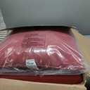 Arden Outdoor Deep Seat Cushion Set, 24 in x 24 in, Weather-Proof, Rain-Proof, Fade Resistant Patio Cushion for Chair, Sofa, and Couch Ruby Red Leala (1 Pack)