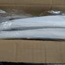 White Lamp Shades Set of 2, Bell Lamp Shades 6"Top x 13"Bottom x 10"High, Medium Shade Replacement Fabric Natural Linen Hand Crafted(Spider Fitter), Harp Holders Included, Easy Assembly Required