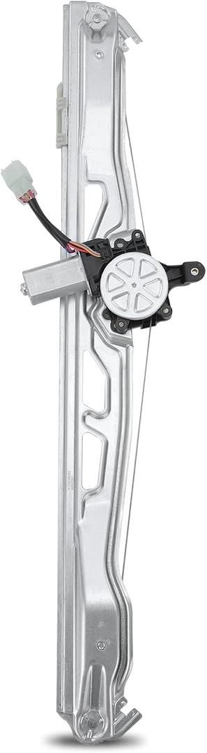 A-Premium Electric Power Window Regulator with Motor Compatible with Ford Transit-150/Transit-250/Transit-350/Transit-350 HD 2015-2023, Front Right Passenger Side (One Touch Up/Down Function)