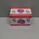 Growsun Electric Balloon Pump Air Inflator Portable Automatic Dual Nozzle Balloon Blower 110V 600W for Birthday Baby Shower Balloons Party Decorations (Rose Red)