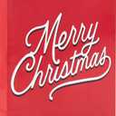 Hallmark Image Arts Assorted Holiday Gift Bag Bundle (16 Bags: 6 Small 5", 6 Medium 8", 2 Large 11", 2 XL 14") Red and Green, Santa, Stripes, Polka Dots, Snowmen, Snowflakes