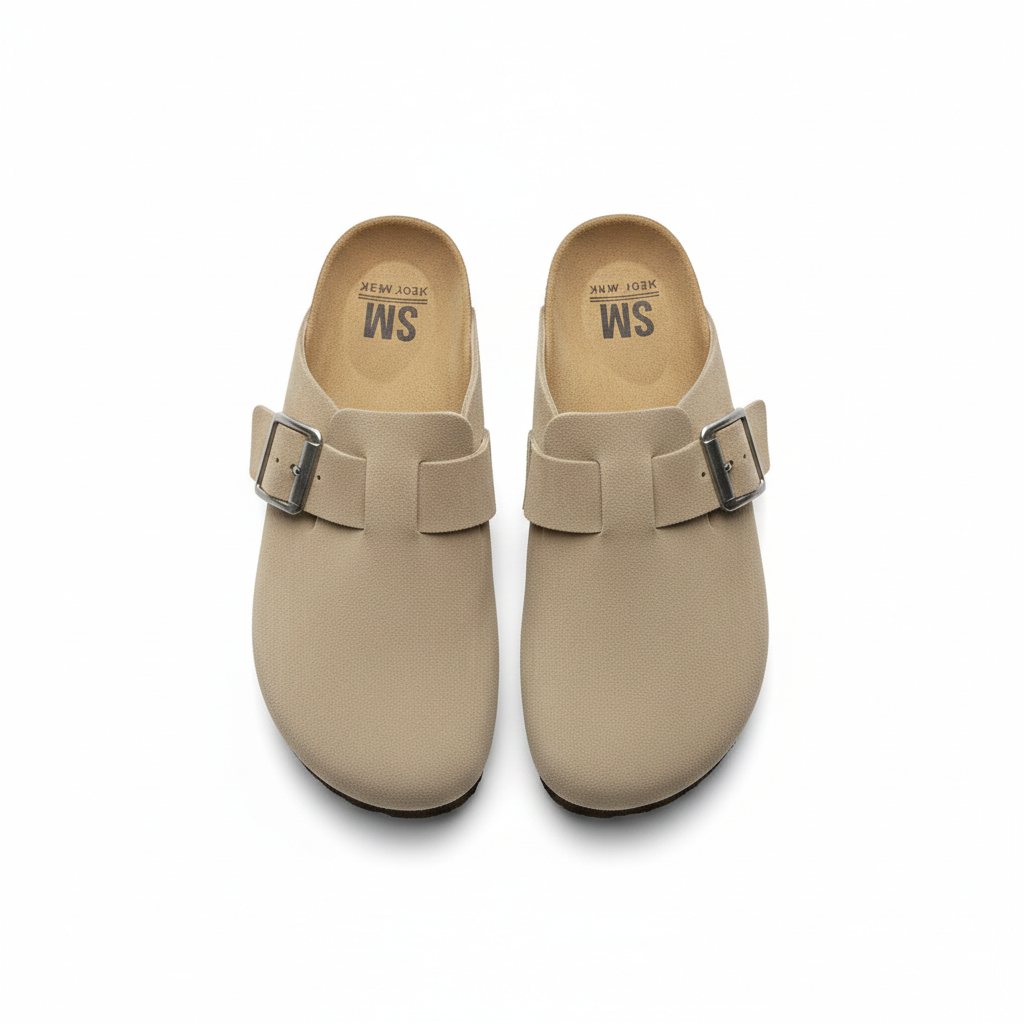 SM New York Brynlee Taupe Sandals Size Men's Size 8 Women's Size 8