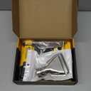 SEEKONE Cordless Heat Gun with 2 Temp Settings 1022 and 572, Compatible with Dewalt 20V Battery, Fast Heating Hot Air Gun with 3 Nozzles for Shrink Tubing, Vinyl Wrapping, Crafting (No Battery)