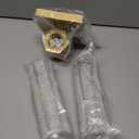 Epinl Bathroom Sconce Wall Lighting - Modern Gold Wall Sconce Crystal Wall Light 3000K LED Wall Mount Light Vertical and Horizontal Bathroom Vanity Light Fixture for Living Room Bedroom