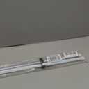 H.VERSAILTEX 2 Pack Spring Tension Curtain Rods 36-60 Inch Lightweight Tensions Rods Securely in Place; Easy to use/Install for Kitchen/Bathroom/Wardrobe, Durable Sturdy Rods, White