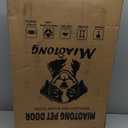 MIAOTONG 3-Flap Dog Door for Wall, Energy-Efficient Insulated Pet Door for Wall, Aluminum Lock Doggy Door for Wall,Steel Frame and Telescoping Tunnel Dog Doors (Pets Up to 220 Lb) -X-Large