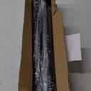 Black Shower Curtain Rod 31 to 80 Inch,1 Inch Diameter Adjustable Spring Tension Stainless Steel Telescoping Rod,Easy Install,No Rust