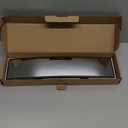 Rear View Mirror, Chrome Anti-glare Panoramic Rear Mirrors Universal 14 Inch Convex Car Interior Clip on Extra Big Wide Angle Rearview Mirror Extender to Reduce Blind Spot for Car SUV Trucks