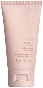 VEGAMOUR GRO Revitalizing Shampoo, Support Thicker, Fuller Looking Hair, Shampoo Formulated Without Sulfates for Thinning Hair with Vegan Keratin, Natural Citrus Scent