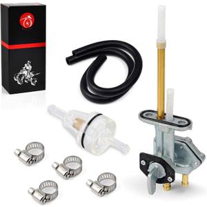 MOTO1988 Fuel Valve Petcock Tank Switch Compatible with Kawasaki Ninja 250 250R EX250F 1988-2007 OEM 51023-1393 51023-1139