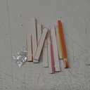 SUNBEAUTY Paper Flowers Decorations for Wall Paper Fans Classroom Decoration Paper Floral Backdrop Decor Paper Fans Decoration Hanging Paper Fans Orange Flower Wall Decor,Set of 9