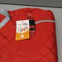 BECROWM Dog Coat Dogs Jacket Waterproof Reflective Adjustable Dog-Winter Coats for Dogs Dachshund Coat-(Red, XX-Large)