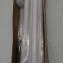 Shower Curtain Rod, 1" Diameter Heavy Duty Tension Shower Rod, Non Slip Adjustable 28-74 inch No Drill Shower Curtain Rods Spring Tension For Bathroom, Shower Stall, No Rust, White