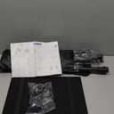 Projector Stand Tripod Adjustable, Laptop Height from 23.5 to 46.5 inches with Gooseneck Phone Holder, Floor for Office, Home, Stage, Studio, DJ Racks Holder Mount, 23.5inch-46.5inch (Black)