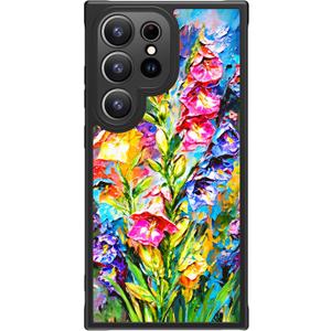 FUNMIKO for Samsung Galaxy S25 Ultra Case Wireless Charging & Military-Grade Protection - Trendy Pattern Design for Women Girls, Matte Phone Cover with Shockproof Corners - Vibrant Flower Portrait FUNMIKO for Samsung Galaxy S25 Ultra Case Wireless Charging & Military-Grade Protection - Trendy Pattern Design for Women Girls, Matte Phone Cover with Shockproof Corners - Vibrant Flower Portrait