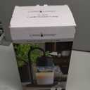 Candle Warmers Etc. Black & Wood Arched Lamp  for Top-Down Warming & Flame-Free Fragrance